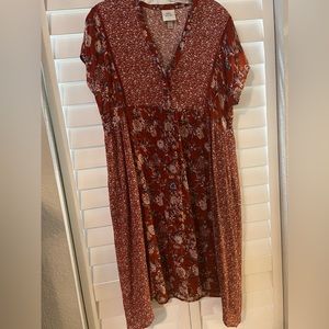Knox Rose dress size small but runs large.